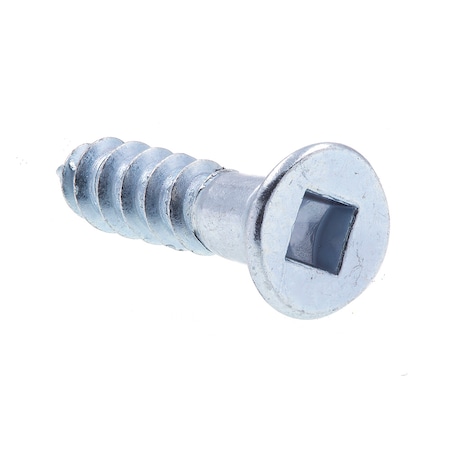 Prime-Line Wood Screw, Flat Head, Square Drive No. 8 X 3/4in Zinc Plated Steel 50PK 9202024